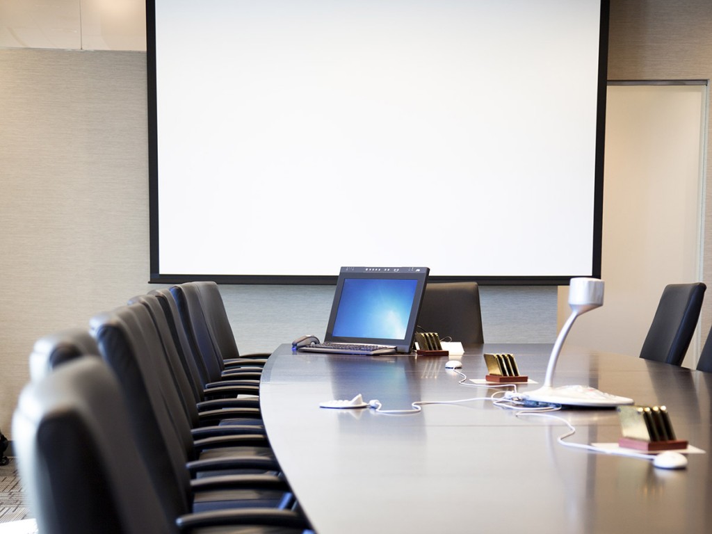 A look at a meeting room