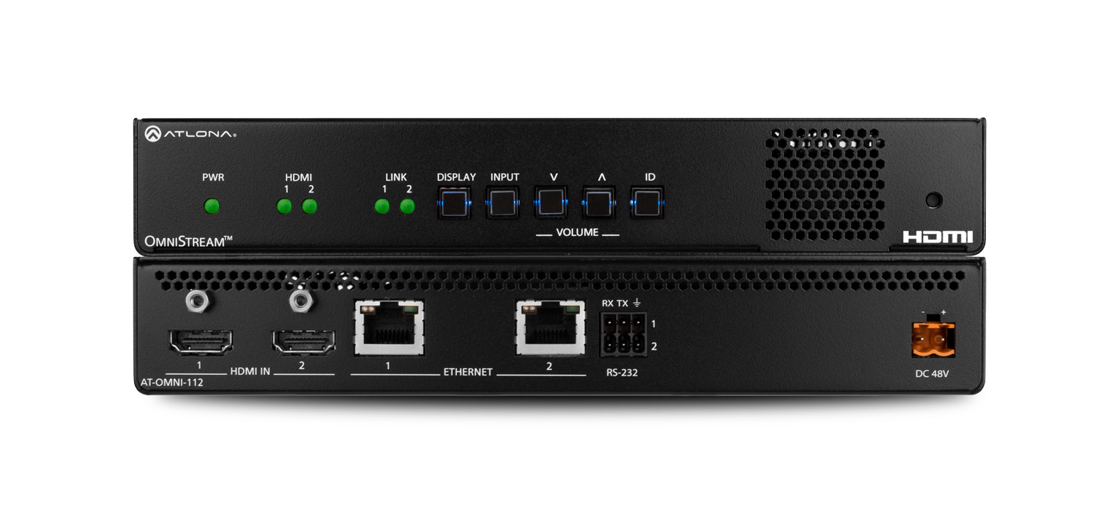 OMNI-112: OmniStream Dual-channel Networked AV Encoder