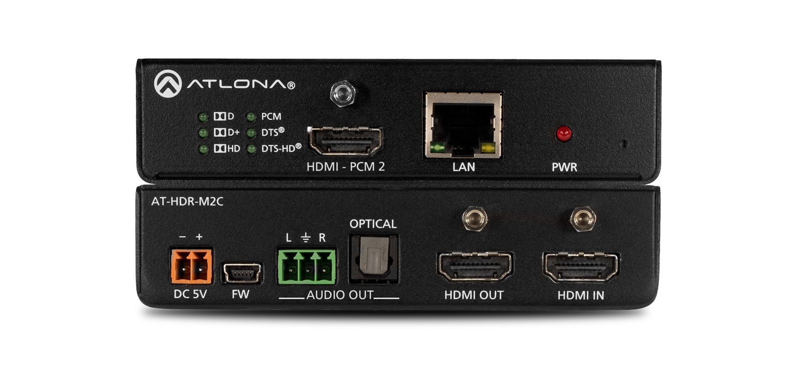 HDR-M2C: 4K HDR Multi-Channel Digital to Two-Channel Audio Converter