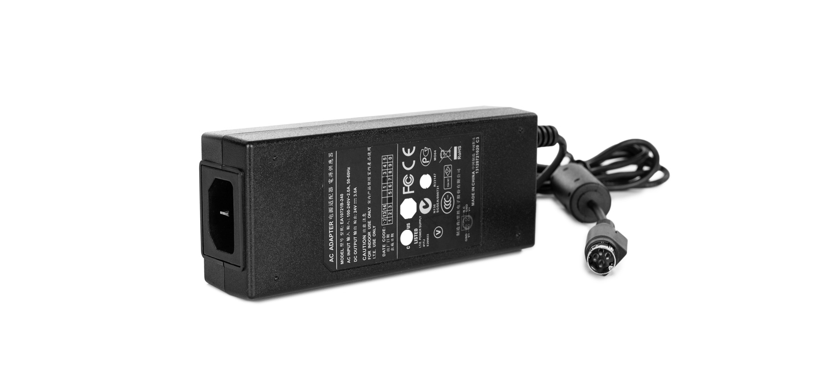 24 Volt 5 0 Amp Power Supply With Din Connector Atlona Av Solutions Commercial Residential